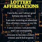 lottery affirmations